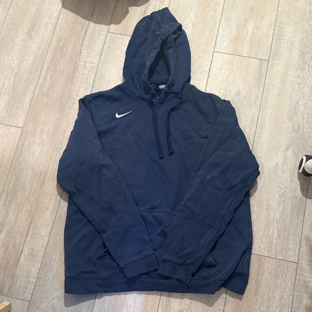 Nike Men’s Sweatshirt LARGE navy hoodie